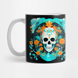 Catrina skull with merilands Mug